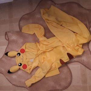 Pikachu pokemon costume onesie kid 7-8